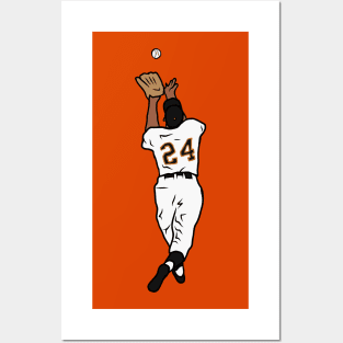 Willie Mays "The Catch" Posters and Art